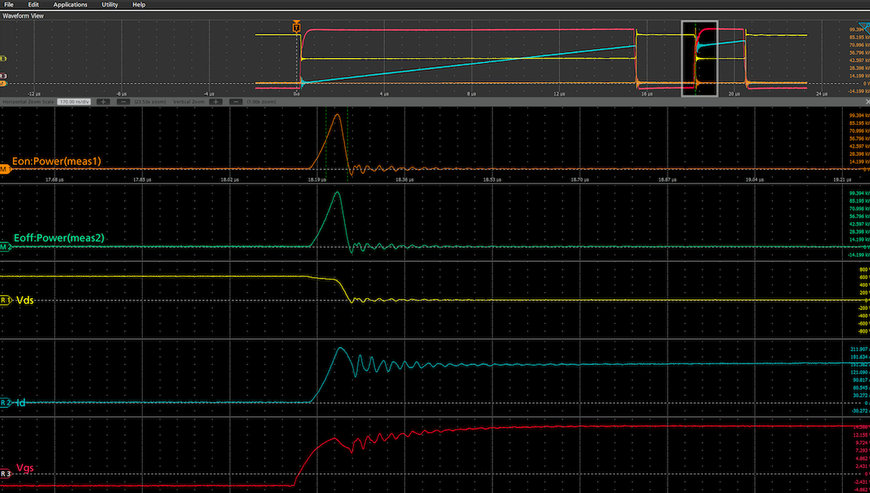 Tektronix lance une solution de test à double impulsion basée sur un oscilloscope